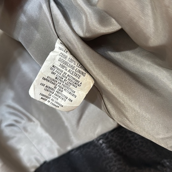 Black Leather Jacket - Picture 5 of 7